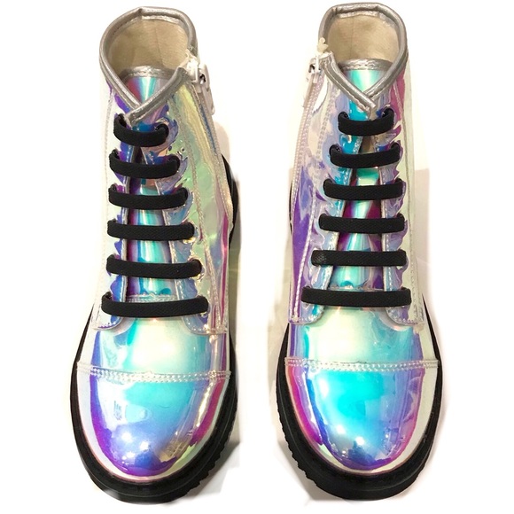 holographic boots kids